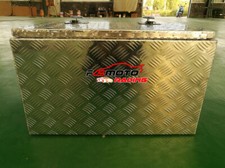 30"x18"x18" Silver Aluminum Pickup Truck Bed Camper Tool Box Tote Storage + Lock