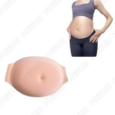 39cm x 7cm Fake Sponge Bellys Artificial Pregnancy Lifelike Tummy Actor Props