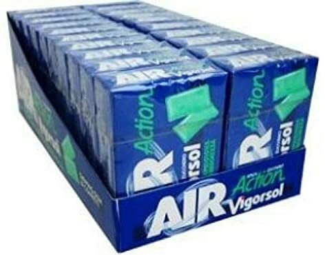 Vigorsol Air Action - Chewingum Gusto Menta - 20 Astucci