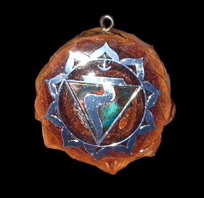  Knobcone (THIRD EYE) With Silver Decal PENDANT