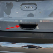 For 2021-2026 Nissan Rogue Carbon fiber Rear Trunk Door Bowl Handle Cover Trim