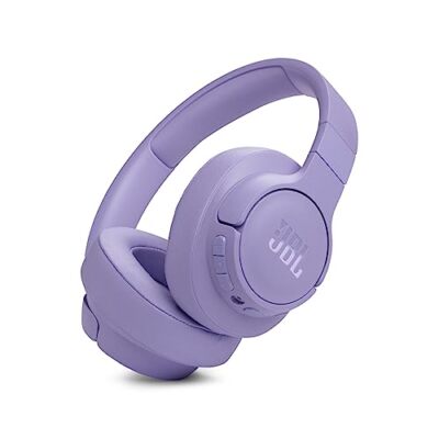 JBL TUNE 770NC Wireless Over-Ear Hybrid Noise Canceling Headphones (Purple)