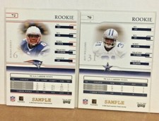 Roy Williams 2002 Prime Signatures Rookie Beckett Exclusive Gold Foil Sample SP