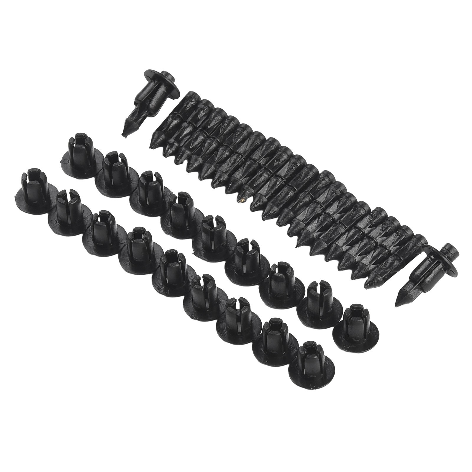 Trim Panel Fastener Clips Plastic Parts Rivet Trim 1 Set 20pcs 6mm