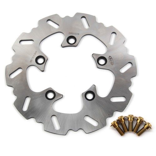 Rear Brake Rotor + Bolts Screws For Suzuki GSXR1000 2001-2015 GSXR1100 1987 1988