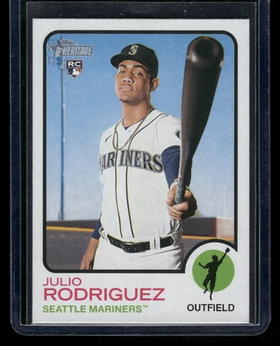 2022 Topps Heritage High Number - Julio Rodriguez #700 (RC)