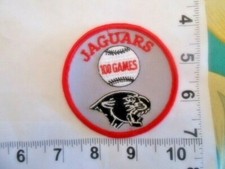 Embroidered Jaguars Baseball Sport Ball Jacket Patch   free shipping