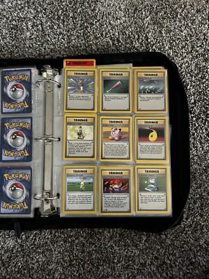 COMPLETE original Pokmon card collection 1995 | eBay