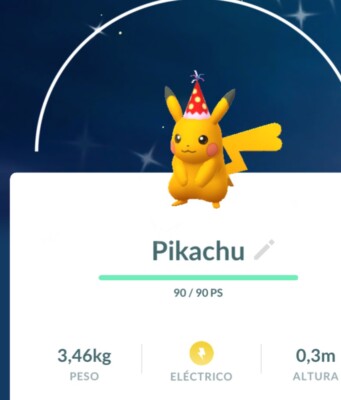 Shiny Pikachu Wearing Original Cap Pikachu Pokemon Go Pokemon Go