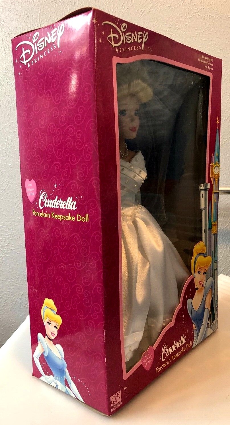 cinderella porcelain keepsake doll 2002