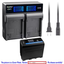 Kastar Battery Rapid Charger for Sony NP-F970 Pro CCD-TRV68 CCD-TRV71 CCD-TRV715
