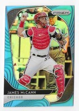 2020 Panini Prizm Carolina Blue James McCann Chicago White Sox #245