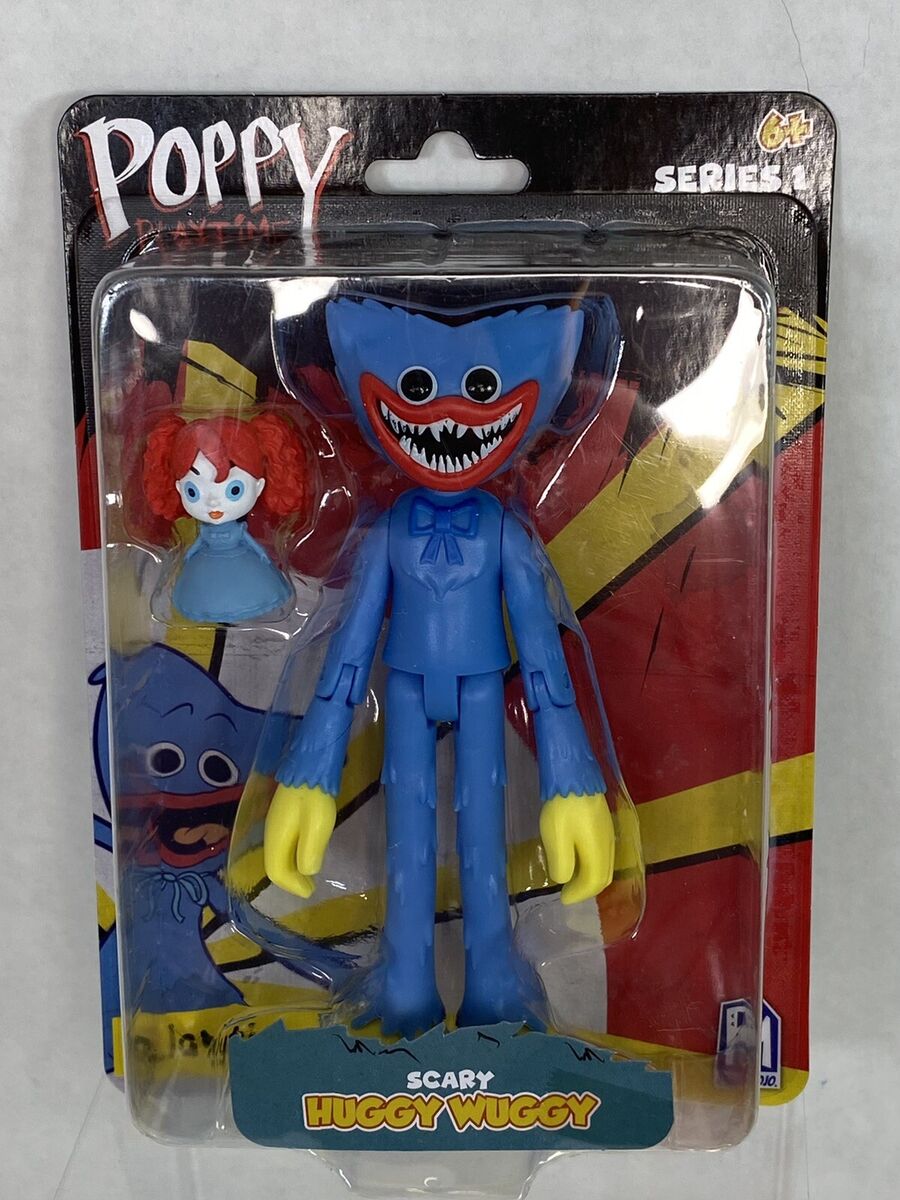 Poppy Playtime Scary AF Huggy Wuggy 5 Tall Posable Action Figure, Series 1  new