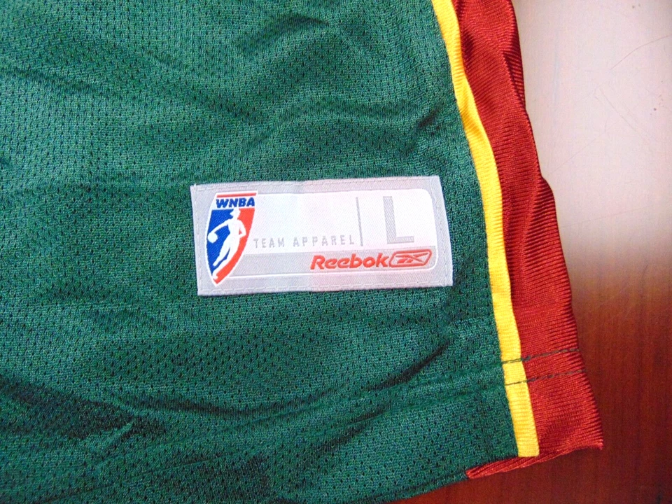 VINTAGE REEBOK WNBA SEATTLE STORM SUE BIRD ROOKIE JERSEY SIZE GIRLS YOUTH L 14 - Image 2 of 4