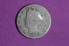 ESTATE FIND 1893- Liberty V Nickel W/Cents!!  #K59308