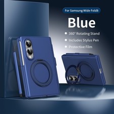 For Samsung Galaxy Z Fold 8 Wide/8 Ultra Case Shockproof Back Cover w/Ring Stand