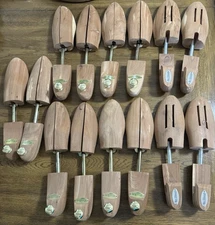 7 Pairs XL Cedar Shoe Trees – Allen Edmonds & Woodlore – Men’s Sizes 12–14