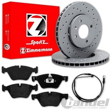 ZIMMERMANN SPORT BREMSSCHEIBEN 330mm + BEL�GE VORNE passend f�r BMW 5er F10 F11