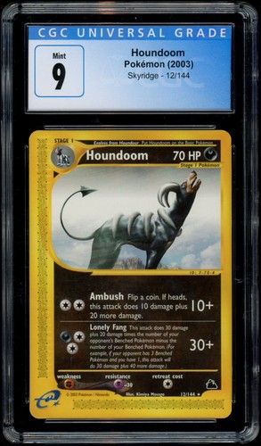Houndoom graded CGC 9 for sale on eBay