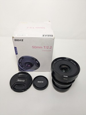 Meike 50mm T2.2 Manual Focus Cinema Lens for MFT Mount - SKU#2089969 Clean Lens