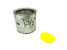 GALVANIZED MERCHANT STEEL COUPLING 1-1/2" LOT OF 1 