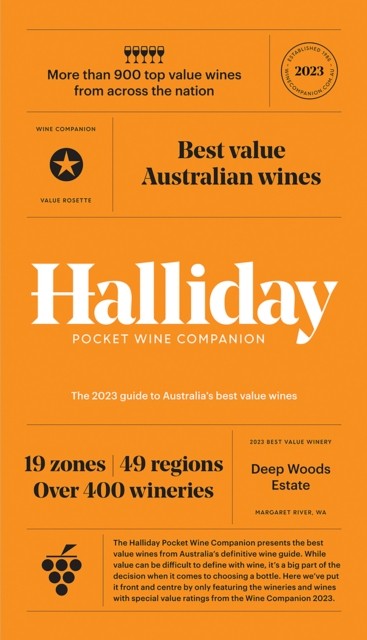Halliday Pocket Wine Companion 2023 by James Halliday (Hardback Book)