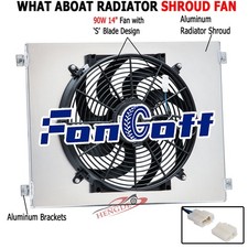 Aluminum Shroud Fan For 68-1973 Dodge Dart Plymouth Dusterscampvaliant Aluminum Shroud Fan For 68-1973 Dodge Dart Plymouth Dusterscampvaliant