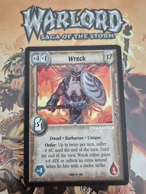 Warlord CCG Saga of The Storm - Dwarf - Wreck