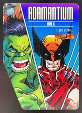 HULK 2023 FLEER ULTRA MARVEL WOLVERINE ADAMANTIUM #AD-12