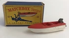 Vintage Matchbox Lesney #48 Sports Boat With The Original Box *No Trailer*