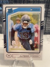 2024 Panini Donruss - Rated Rookie Jha'Quan Jackson #396 (RC)