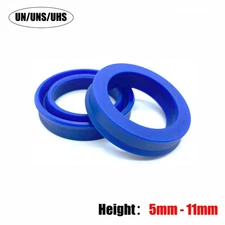 Oil Seal Rings UN/UNS/UHS PU U-cup Piston Hydraulic Rod Height 5-11mm Universal