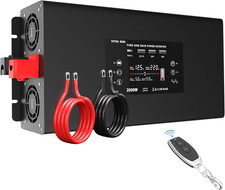 Power Inverter 12V 220V Onda Pura 2000W/4000W Inverter Convertitore Con Telecoma