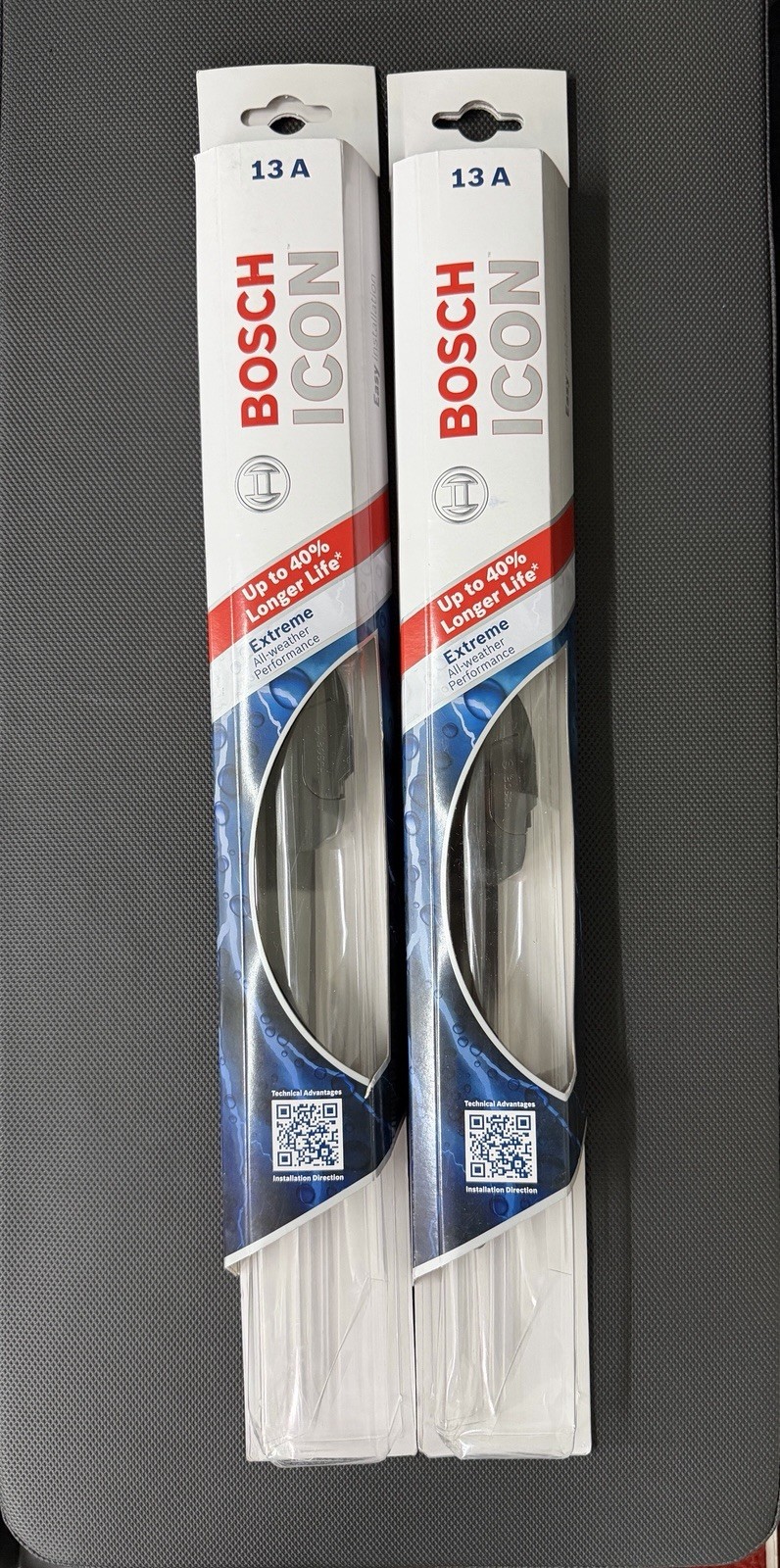 Bosch Icon Wipers 13A Set Of 2