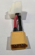 Adattatore Razor E300 Mx350 Mx400 Dirt Quad 3 pin da 6,3 mm a Xt60 per aggiornamento litio