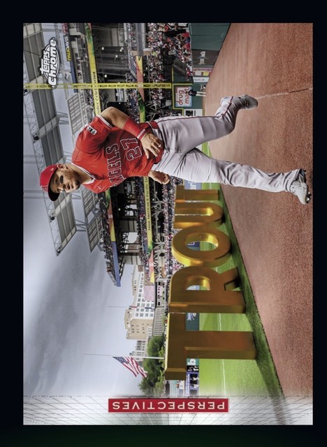 2026 Topps Chrome Series 1 - Perspectives - MIKE TROUT (TOPPS Bunt DigitalCard
