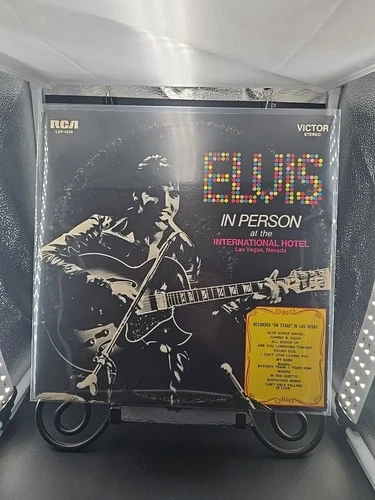 Elvis In Person At The International Hotel Las Vegas 1970 LP VG/VG+