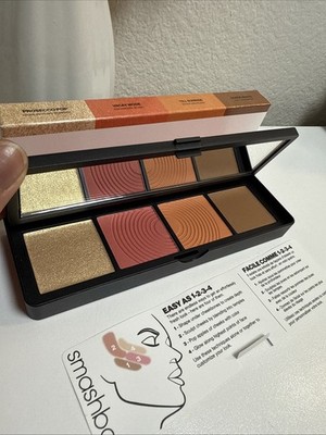 Smashbox HALO Sculpt + Glow Face Palette - CORAL SATURATION - 0.55 oz/15.7 g-NIB