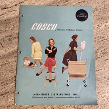 Vintage 1961 COSCO Catalog - Metal Furniture, Stools, Tables, Carts Etc.
