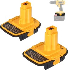 For Dewalt 20V to 18V Battery Adapter, 2-Pack DM18D Upgraded Version DCA1820 Con