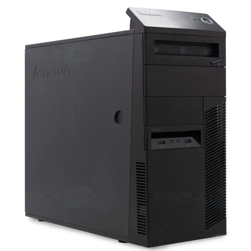 LENOVO M93P I7 WIN10 16GB 240GB 1TB 4GB GPU GTX 1650 Desktop Tower RS232 - Picture 2 of 5