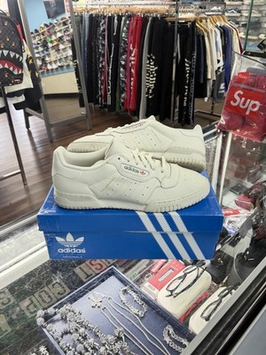adidas Yeezy Powerphase Calabasas OG Core White Men's Low Top Sneakers CQ1693