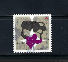Canada #2459, P - Signs of the Zodiac - Aquarius: The Water-Bearer