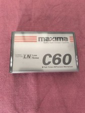Maxima C60 Normal Position Cassette Tape New ...