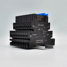 Slim DC-Control Solid State Relay Module, 6A, DIN Rail Mounted