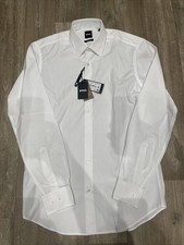 Hugo Boss Eliott White Shirt Regular Fit Long Sleeve