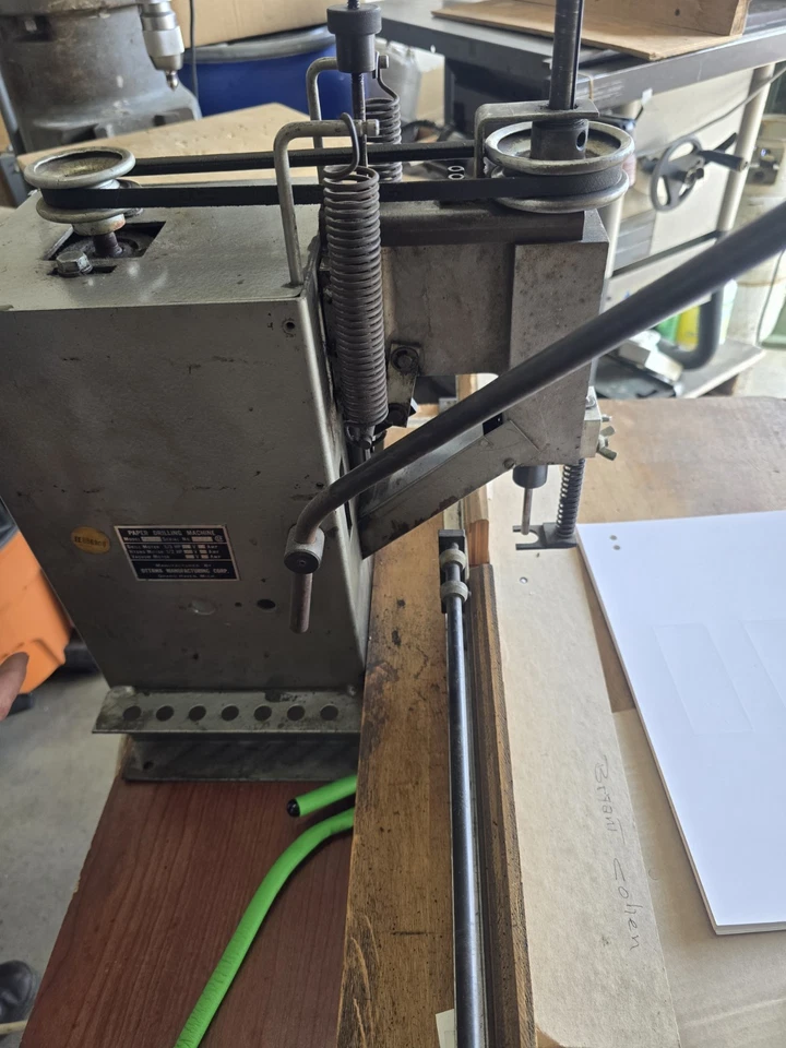 Paper Drilling Machine By OTTAWA manufacturing Corp. Serial# 1266 - Image 3 of 4