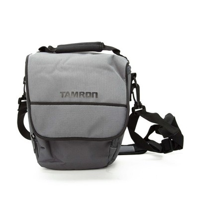 Tamron C 1504 Kameratasche Kamera Umhänge Tasche Schultertasche Fototasche Grau