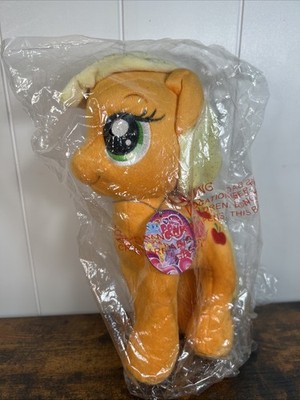 My Little Pony Plush Applejack 10'' 2014 Hasbro Stuffed Animal Horse VG Toy