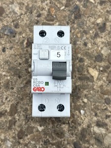 6a Amp RCBO GS C6a 2LECTRIC RESIDUAL CURRENT CIRCUIT BREAKER EN61900